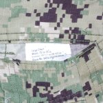 画像9: 米軍実物,US NAVY,　AOR2　NUW　迷彩パンツ　TYPEIII　L-S (9)