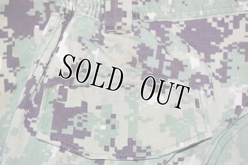 画像6: 米軍実物,US NAVY, AOR2 NUW 迷彩パンツ TYPEIII L-S (6)