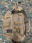 画像2: 米軍実物 MOLLE LARGE ASSAULT PACK SDS TACTICAL STYLE 4095    アサルトパック コヨーテ  (2)