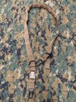 画像1: 米海兵隊放出品 TAC SHIELD 2N1 PADDED  ウォーリアー スリング  MEU RECON MARSOC (1)