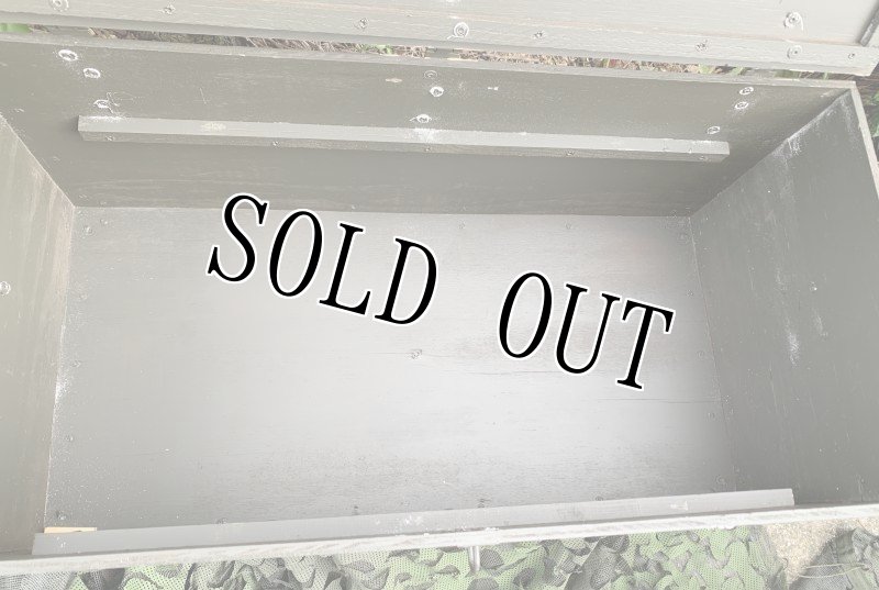 画像10: 米軍実物 FOOT LOCKER TRUNK ミリタリー OD BOX  (10)