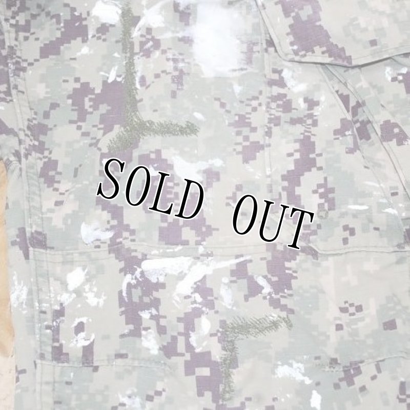 画像4: 米軍実物,US NAVY, AOR2 NUW 迷彩パンツ TYPEIII (4)