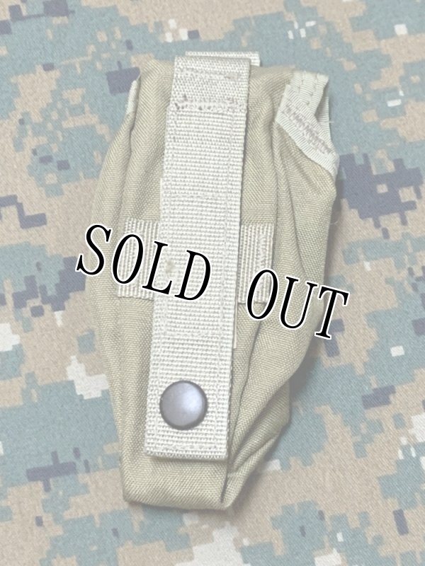 画像5:  海兵隊実物　フラッシュバン ポーチ 500D  EAGLE カーキ  RECON／MARSOC ／SARC (5)