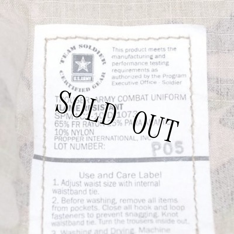 画像3: 米軍実物,US ARMY マルチカムパンツ M-S (3)