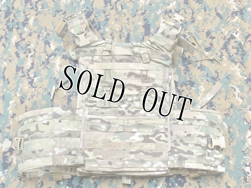 画像2: 希少!米陸軍実物 EAGLE製 SOFLCS SOFBAV AERO  アサルト マルチカム プレートキャリア (2)