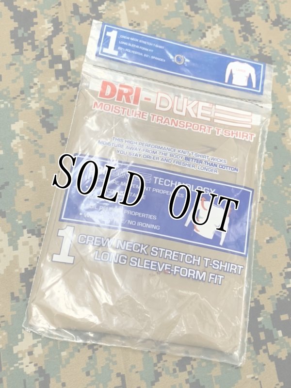 画像2: 米軍放出品 DRI-DUKE Moisture Transport  Long Sleeve T Shirt (2)