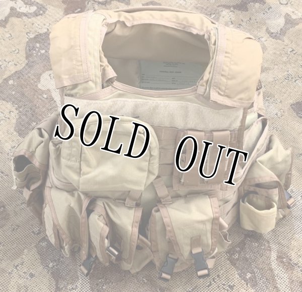 希少！米軍実物 PRE-MSA PARACLETE RAV PLATE CARRIER デザートタン