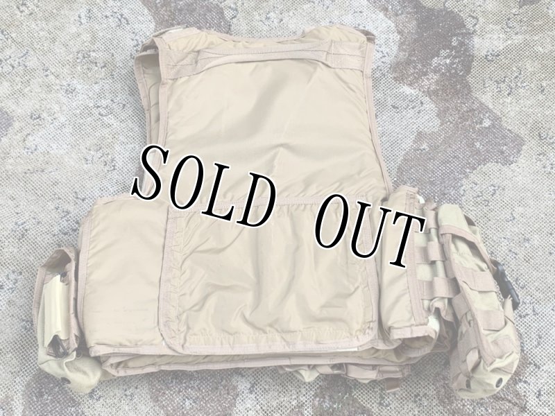 画像2: 希少!米軍実物 PRE-MSA PARACLETE RAV PLATE CARRIER デザートタン (2)