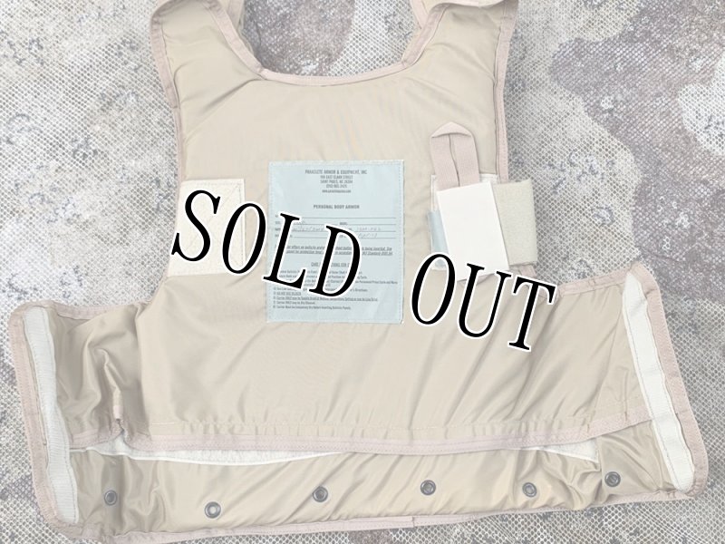 画像12: 希少!米軍実物 PRE-MSA PARACLETE RAV PLATE CARRIER デザートタン (12)