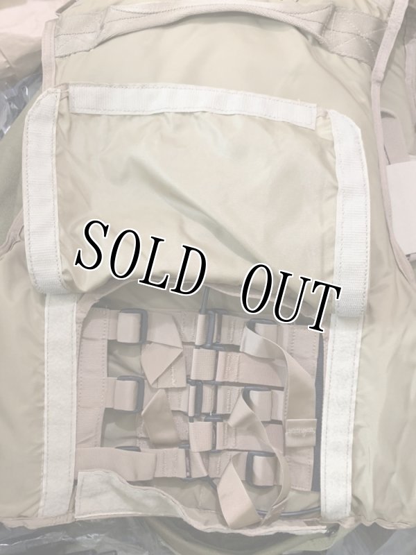 画像13: 希少!米軍実物 PRE-MSA PARACLETE RAV PLATE CARRIER デザートタン (13)
