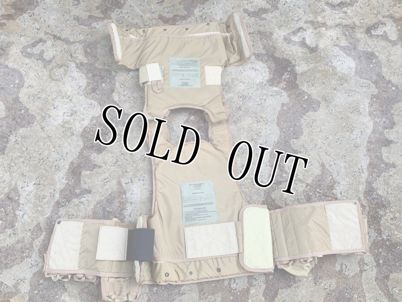 画像10: 希少!米軍実物 PRE-MSA PARACLETE RAV PLATE CARRIER デザートタン (10)