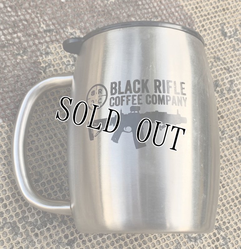 画像1: 米軍放出品 BLACK RIFLE COFFEE COMPANY    ステンレス マグカップ (1)