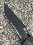 画像2: 米軍放出品  SOG Trident Elite   タクティカル ナイフ (2)