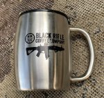 画像2: 米軍放出品 BLACK RIFLE COFFEE COMPANY    ステンレス マグカップ (2)