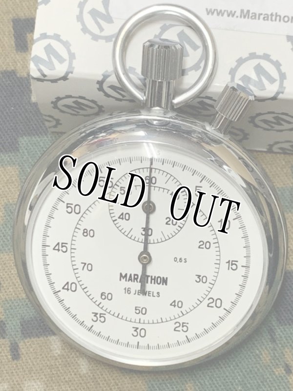 画像2: 米軍実物 スイス MARATHON WATCH製 ストップウオッチ (2)