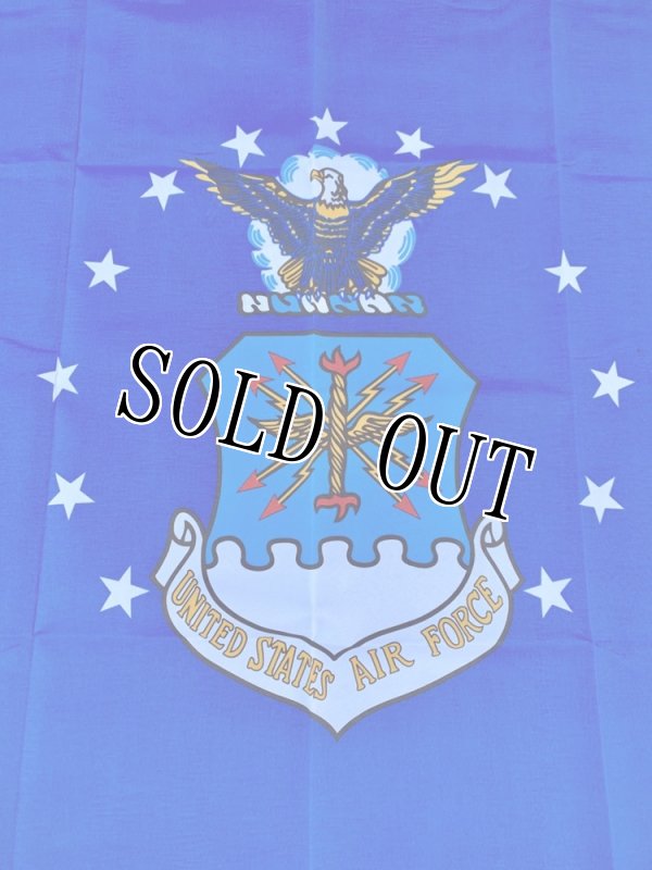 画像2: 米軍放出品 US AIR FORCE フラッグ (2)