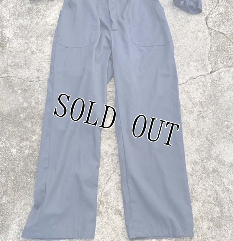 画像3: 米軍実物 US NAVY カバーオール/つなぎ 40L 紺  (3)