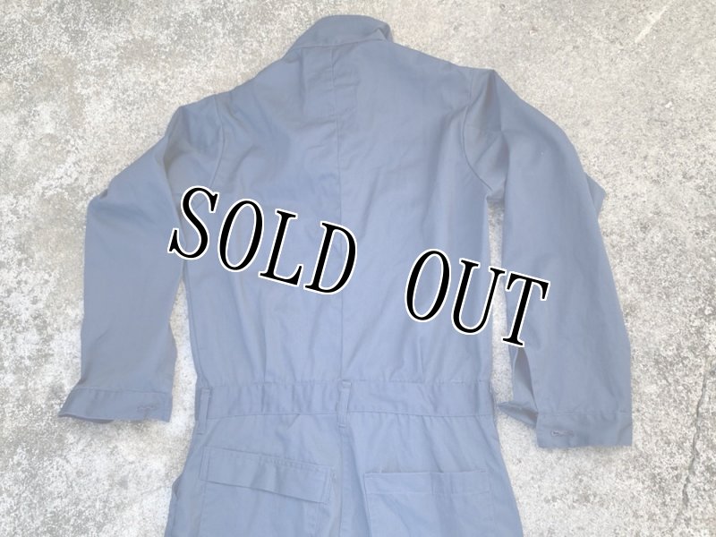 画像5: 米軍実物 US NAVY カバーオール/つなぎ 40L 紺  (5)