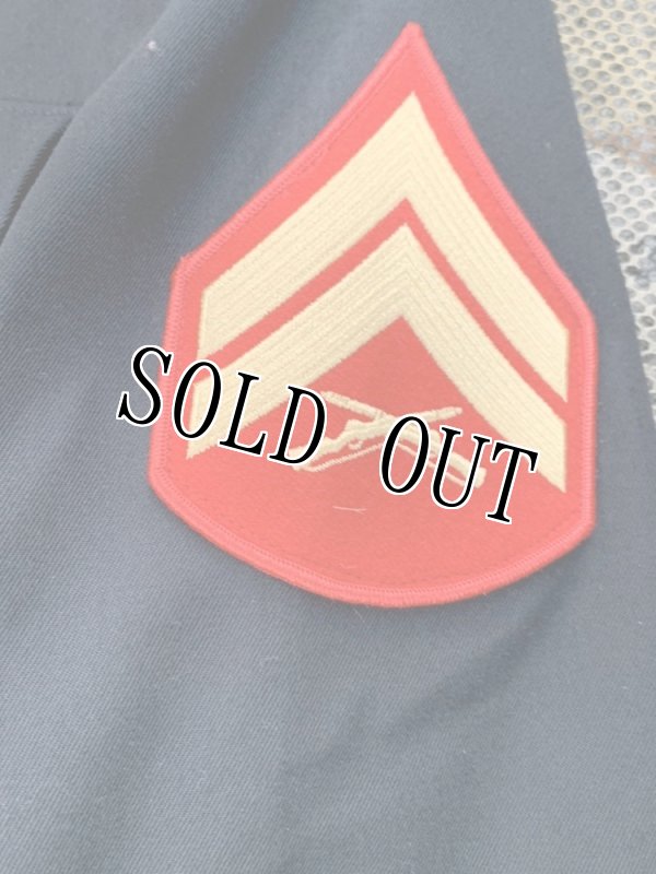 画像8: 米海兵隊実物 USMC ブルードレス 42S  (8)