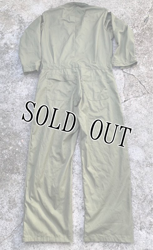 画像3: 米軍実物 カバーオール/つなぎ　44R OD (3)
