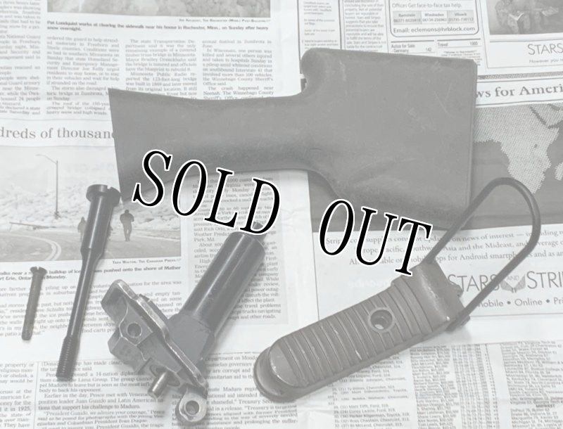 画像5: 米軍実物 M249 MINIMI 専用固定 ストック　 (5)