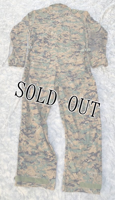 画像3: 米軍放出品,ウッドランド ピクセル 　カバーオール　LARGE (3)