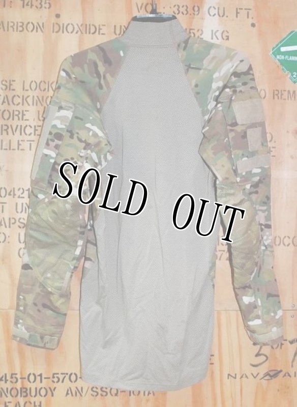 画像2: 米軍実物,マルチカム COMBAT SHIRT　SMALL (2)