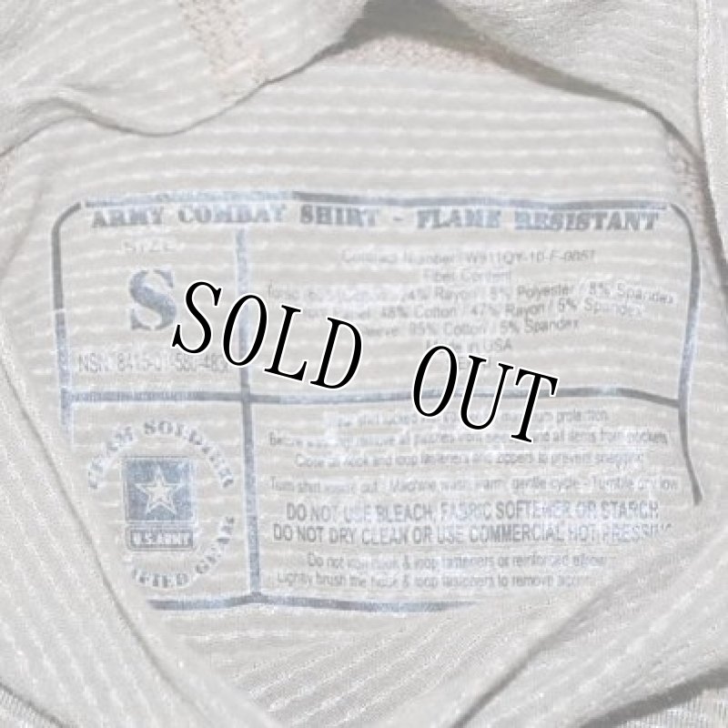 画像5: 米軍実物,マルチカム COMBAT SHIRT　SMALL (5)