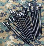 画像1: 米軍実物　US EASTON DURALIMIN TENT PEG  340 7075 ジュラルミン製  (1)