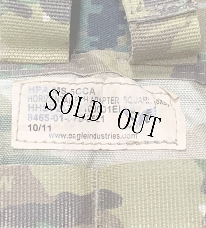 画像3: 米軍実物 EAGLE HORIZONTAL  PCH ADAPTER SQUARE(5×5) (3)