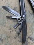 画像7: 米軍放出品 LEATHERMAN( レザーマン )  マルチツール REBAR BLACK (7)