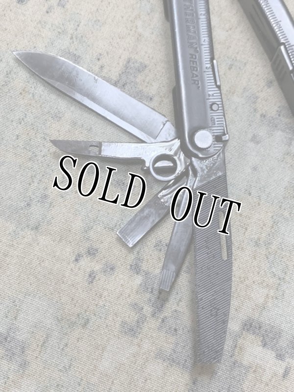 画像7: 米軍放出品 LEATHERMAN( レザーマン )  マルチツール REBAR BLACK (7)