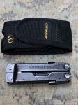 画像1: 米軍放出品 LEATHERMAN( レザーマン )  マルチツール REBAR BLACK (1)