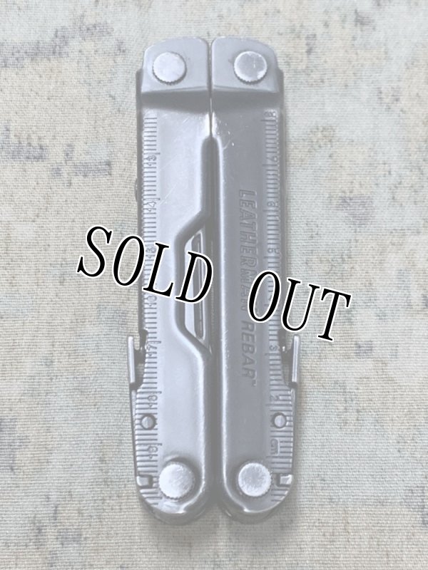 画像2: 米軍放出品 LEATHERMAN( レザーマン )  マルチツール REBAR BLACK (2)