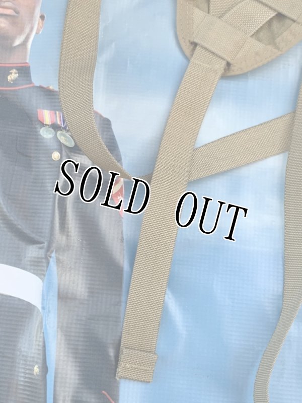 画像4: 米軍実物 EAGLE製 ウェブベルトサスペンダーKH (4)