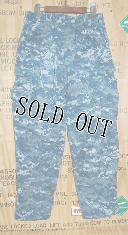 画像2: 米軍実物 US NAVY, 迷彩パンツ  (2)