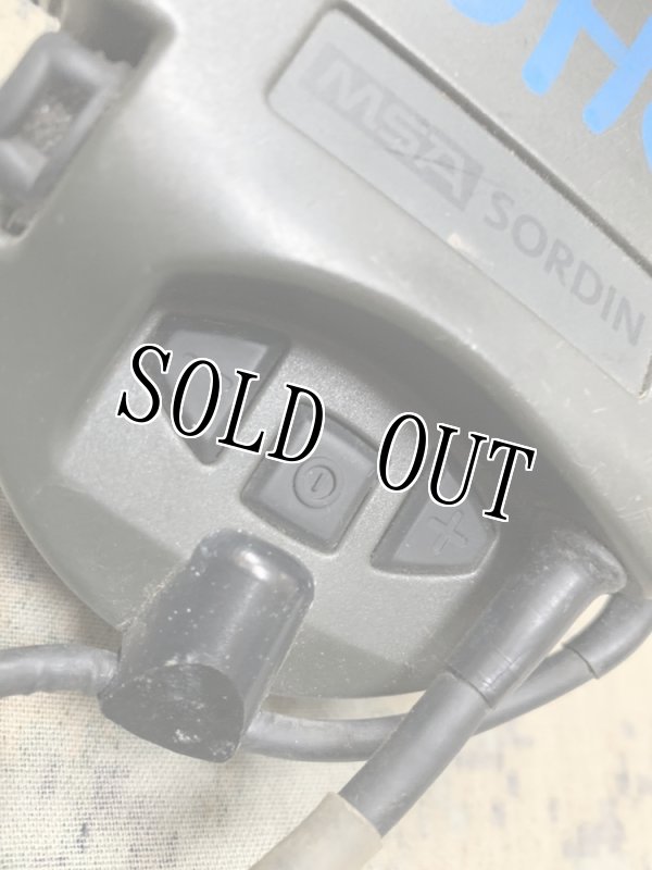 画像6: 米軍実物 MSA SORDIN タクティカル ヘッドセット (6)