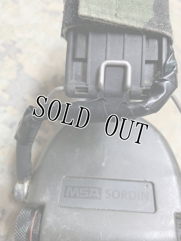 画像8: 米軍実物 MSA SORDIN タクティカル ヘッドセット (8)