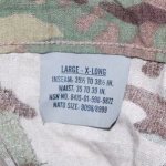 画像5: 米軍実物,マルチカムパンツ　L-X LONG (5)