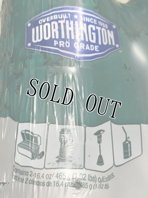 画像4: 米軍放出品 ワージントン　PROPANE　ボンベ 16.4 oz　二個セット (4)