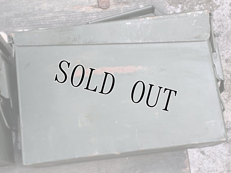 画像7: 米軍実物 AMMO BOX 弾薬ケース ツール ボックス (7)