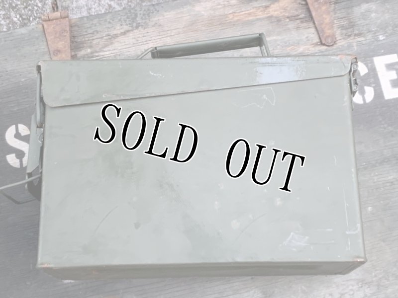 画像9: 米軍実物 AMMO BOX 弾薬ケース ツール ボックス (9)