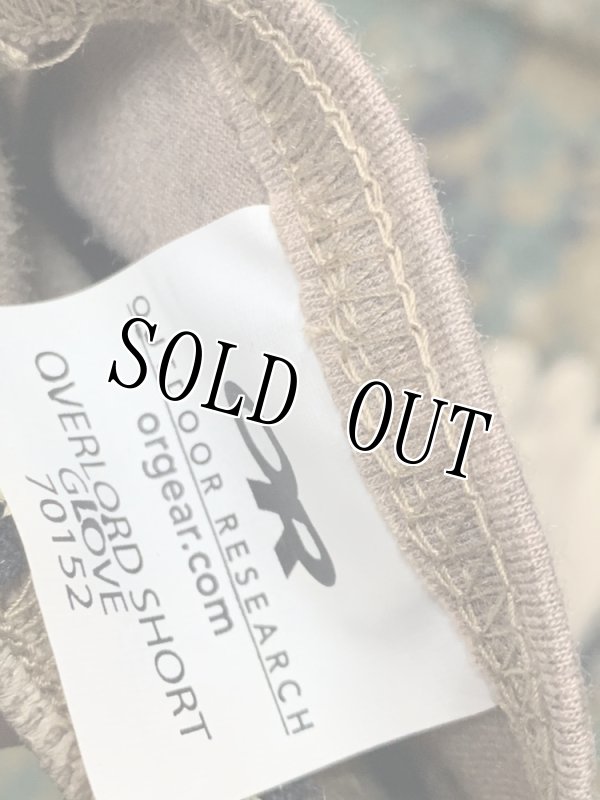 画像7: 米軍放出品 massif OUTDOOR RESEARCH  Overlord Short Gloves　TAN　SMALL (7)