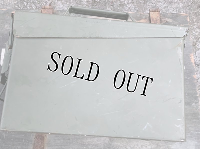 画像10: 米軍実物 AMMO BOX 弾薬ケース ツール ボックス (10)