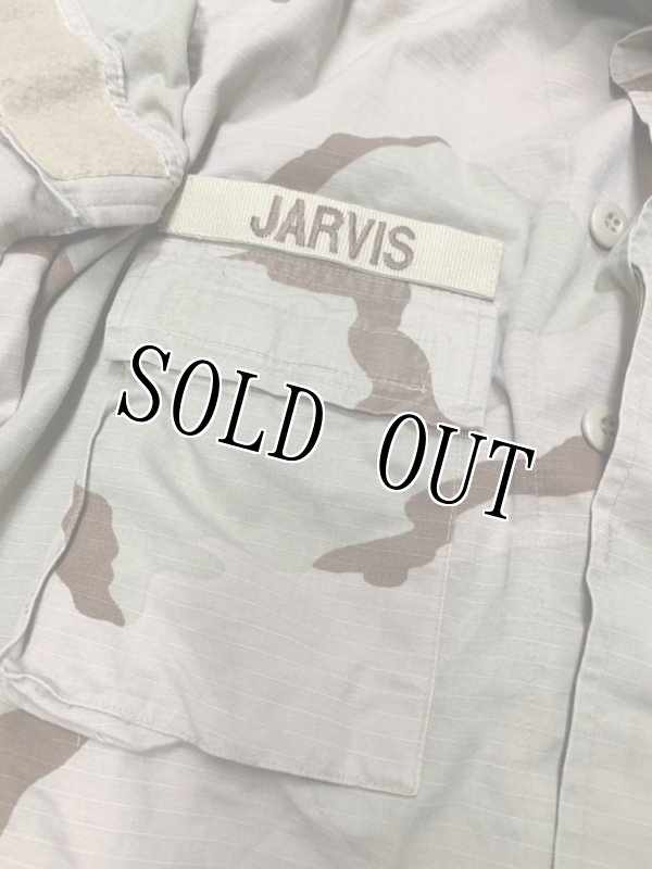 画像3: 米軍実物 US NAVY デザート3C 迷彩 カスタム ジャケット L-R (3)