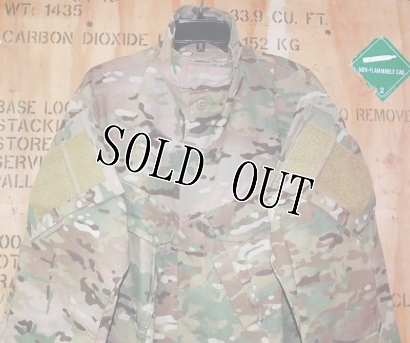 画像2: 米軍実物,CRYE PRECISION　 マルチカム　フィールドシャツ　M-R (2)