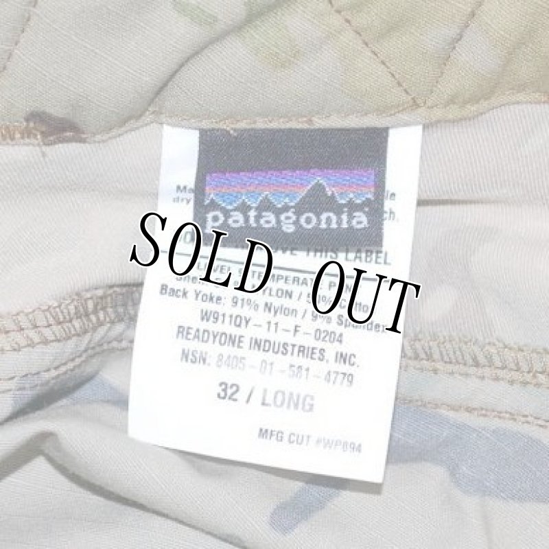 画像4: 米軍実物 Patagonia パタゴニア Level9  コンバット パンツ 32-LONG マルチカム (4)