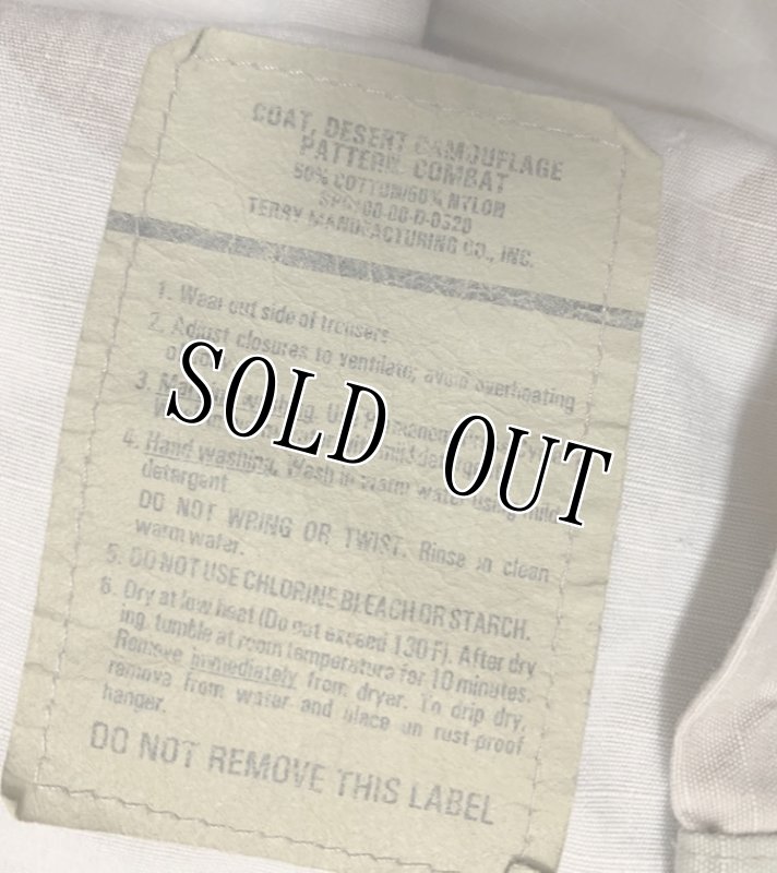 画像18: 米軍実物 US NAVY デザート3C 迷彩 カスタム ジャケット L-R (18)