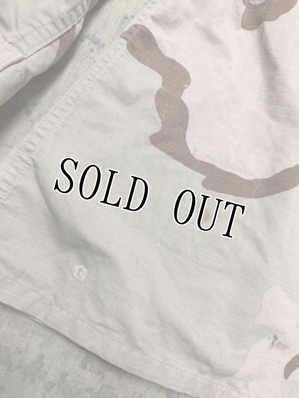 画像13: 米軍実物 US NAVY デザート3C 迷彩 カスタム ジャケット L-R (13)