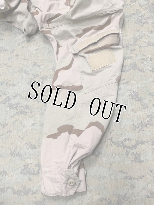 画像9: 米軍実物 US NAVY デザート3C 迷彩 カスタム ジャケット L-R (9)